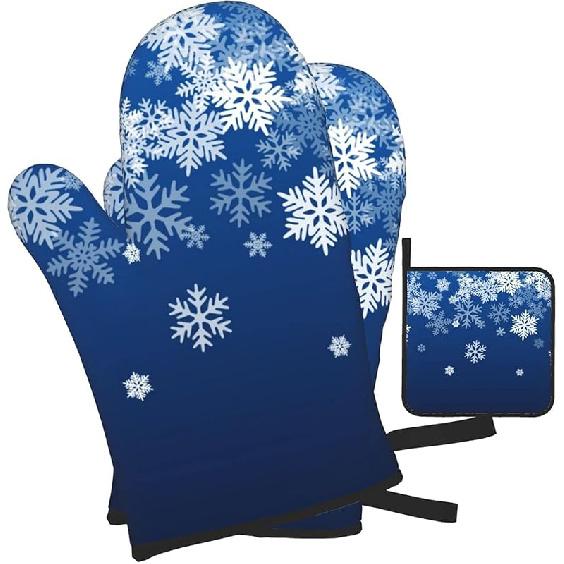 Oven Mitts and Pot Holders Marble White Gold Silicone Kitchen Accessories Set of 4 Heat Resistant Long Gloves Potholder Non-Slip Grip for Chef B05
Oven Mitts and Pot Holders Marble White Gold Silicone Kitchen Accessories Set of 4 Heat Resistant Long Gloves Potholder Non-Slip Grip for Chef B05