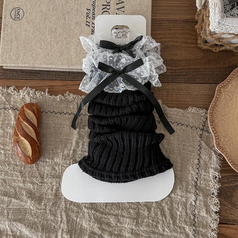 Lace Trim Bow Sock Covers Soft Knitted Ruffled Ankle Socks Elastic Band for Daily Wear and Gift Packaging Included чёрный
Lace Trim Bow Sock Covers Soft Knitted Ruffled Ankle Socks Elastic Band for Daily Wear and Gift Packaging Included чёрный