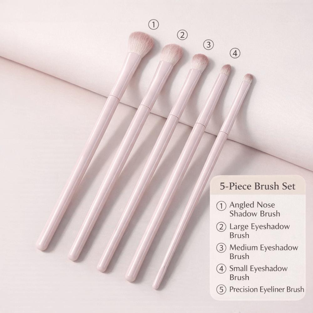 5-13 Piece Durable Soft Beginner Makeup Brush Set Shed-free Blendable Eyeshadow Multi-tasking Eye Face Brush
5-13 Piece Durable Soft Beginner Makeup Brush Set Shed-free Blendable Eyeshadow Multi-tasking Eye Face Brush