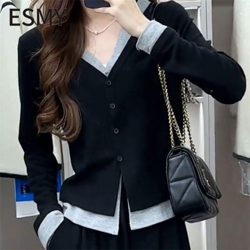 American Button-down Cardigan Long-sleeved Women s Autumn Korean Style Slim-fitting Inner Wear Outer XL чорний
American Button-down Cardigan Long-sleeved Women s Autumn Korean Style Slim-fitting Inner Wear Outer XL чорний