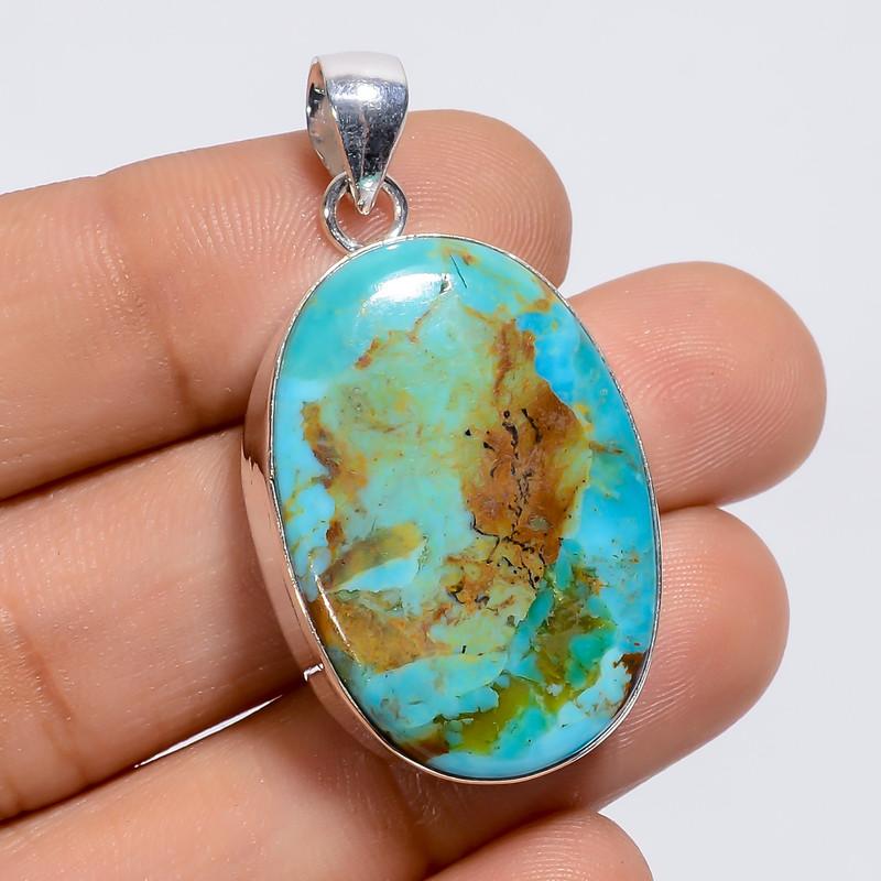 Mind Blowing Top Grade Qualite 100% Natural Turquoise Oval Shape Ethnic Style Handmade Jewelry 925 Steling Silver Pendant 1.5 WSJ-4952 1.5
Mind Blowing Top Grade Qualite 100% Natural Turquoise Oval Shape Ethnic Style Handmade Jewelry 925 Steling Silver Pendant 1.5 WSJ-4952 1.5