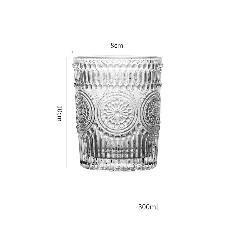 Ретро рельефный круглый стеклянный стакан для воды креативный завтрак молочный стаканчик светлый роскошный десерт магазин изысканные кофейные чашки 301-400ml
Ретро рельефный круглый стеклянный стакан для воды креативный завтрак молочный стаканчик светлый роскошный десерт магазин изысканные кофейные чашки 301-400ml