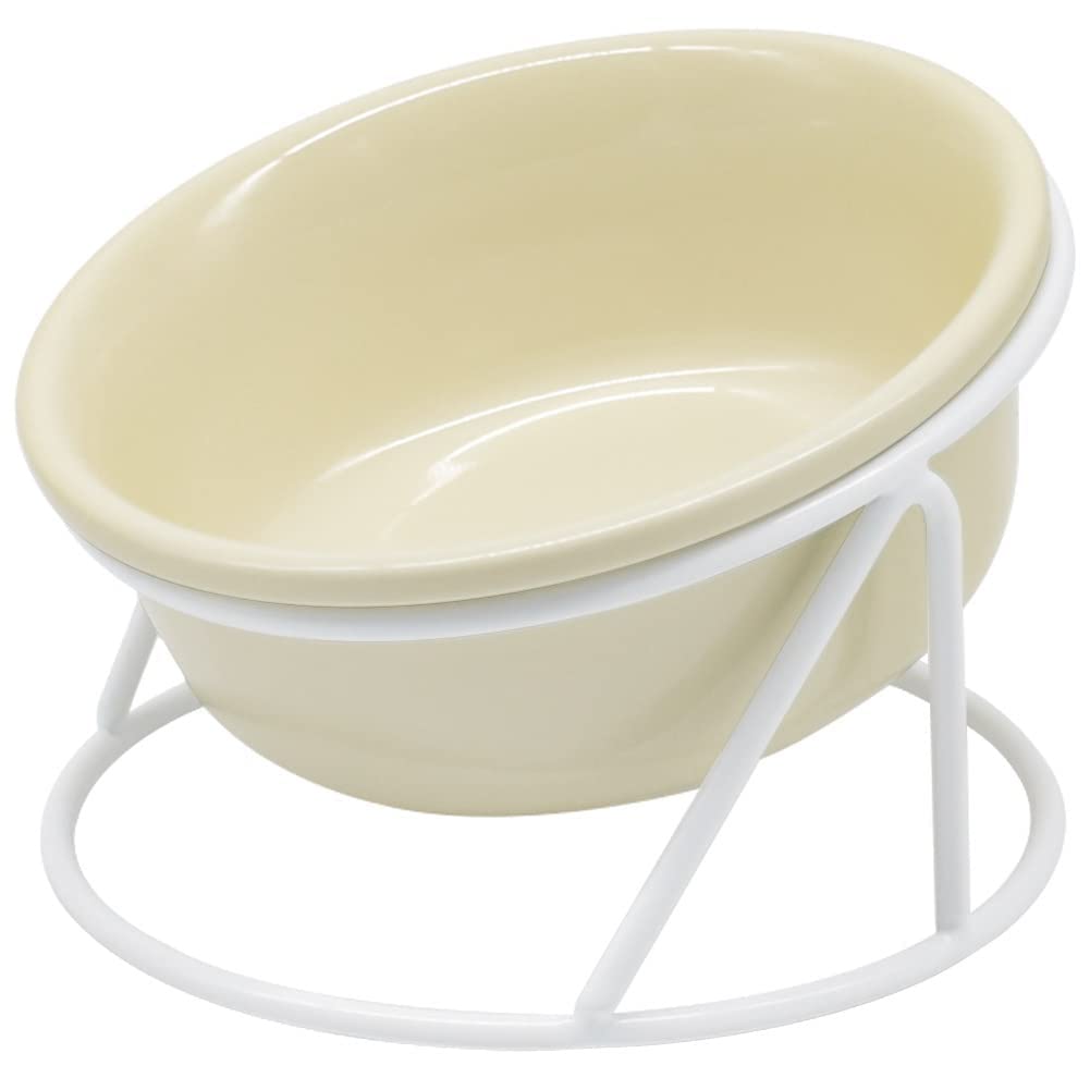 Athvcht Cat Tableware Керамическая миска для кошачьего корма с наклоном 15 градусов 300 мл Удобная для еды Защита шейного отдела позвоночника Посуда для кошек Кормушка для воды Контейнер для домашних животных бежевый
Athvcht Cat Tableware Керамическая миска для кошачьего корма с наклоном 15 градусов 300 мл Удобная для еды Защита шейного отдела позвоночника Посуда для кошек Кормушка для воды Контейнер для домашних животных бежевый