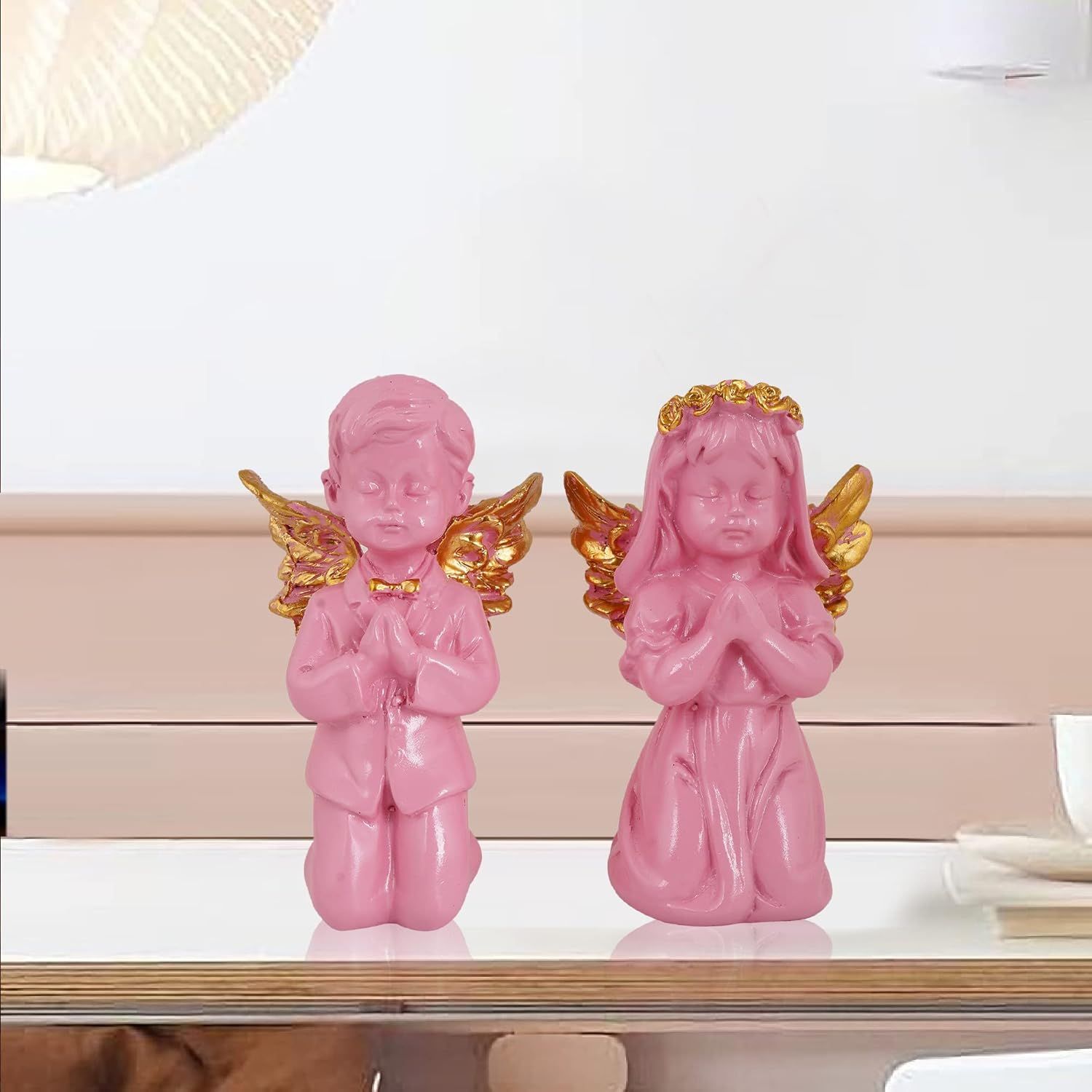 Статуэтка Девочка-ангел и Мальчик с крыльями для украшения дома, выставочный экспонат | Статуэтка Девочки-феи для предметов домашнего декора (Девочка и мальчик, набор из 2 штук)
Статуэтка Девочка-ангел и Мальчик с крыльями для украшения дома, выставочный экспонат | Статуэтка Девочки-феи для предметов домашнего декора (Девочка и мальчик, набор из 2 штук)