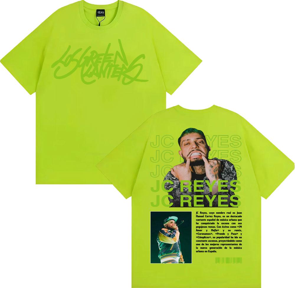 Rapper Jc Reyes Album Tour 2025 Graphic T Shirts Men Women Fashion Hip Hop Retro T Shirt Fashion Casual Cotton Oversized Tshirt 3XL
Rapper Jc Reyes Album Tour 2025 Graphic T Shirts Men Women Fashion Hip Hop Retro T Shirt Fashion Casual Cotton Oversized Tshirt 3XL