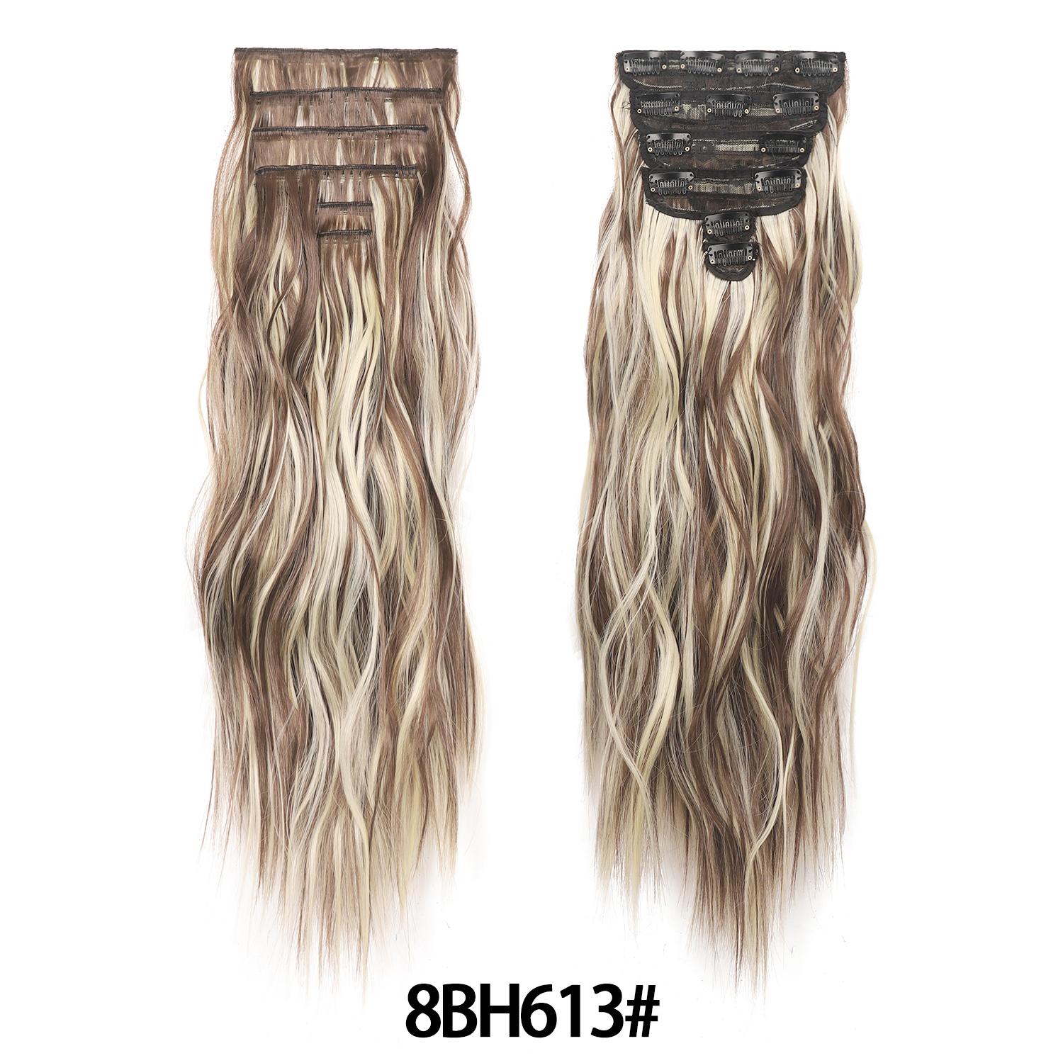 Синтетические волосы на заколках, длинные, волнистые, 24 дюйма, 6 шт., 185 г, толстые, волокно, двойной уток, волосы для женщин
Синтетические волосы на заколках, длинные, волнистые, 24 дюйма, 6 шт., 185 г, толстые, волокно, двойной уток, волосы для женщин