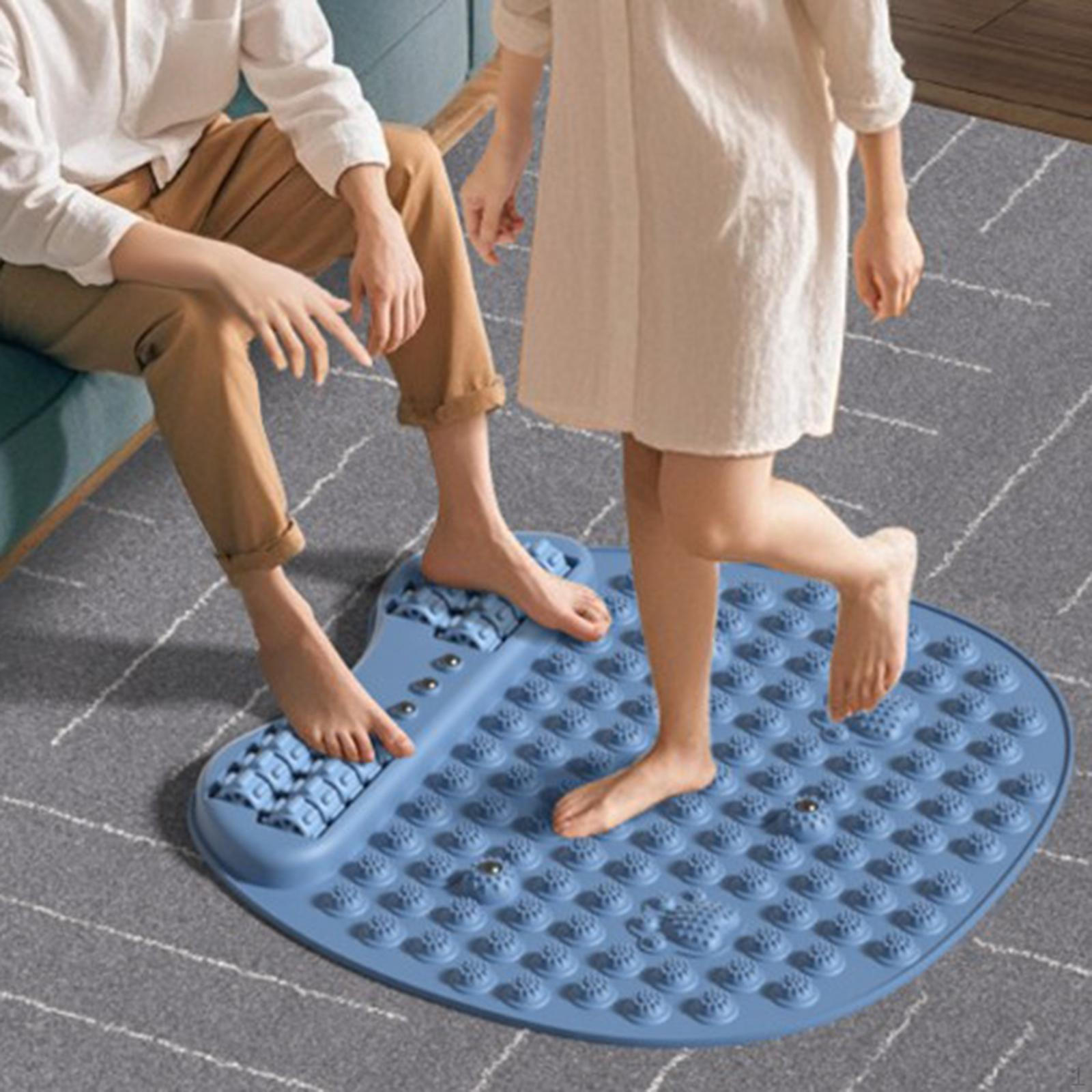 Exercise Foot Massager Acupressure Mat Sensory Pad Lightweight Indoor Running Reflexology синій
Exercise Foot Massager Acupressure Mat Sensory Pad Lightweight Indoor Running Reflexology синій