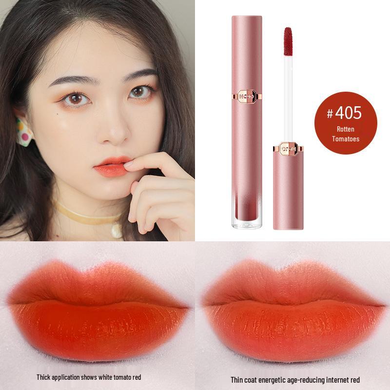 HOJO8099 Velvet Air Matte Lip Glaze: Powder Mist, Waterproof, Non-Transfer, Long Lasting Lipstick
HOJO8099 Velvet Air Matte Lip Glaze: Powder Mist, Waterproof, Non-Transfer, Long Lasting Lipstick
