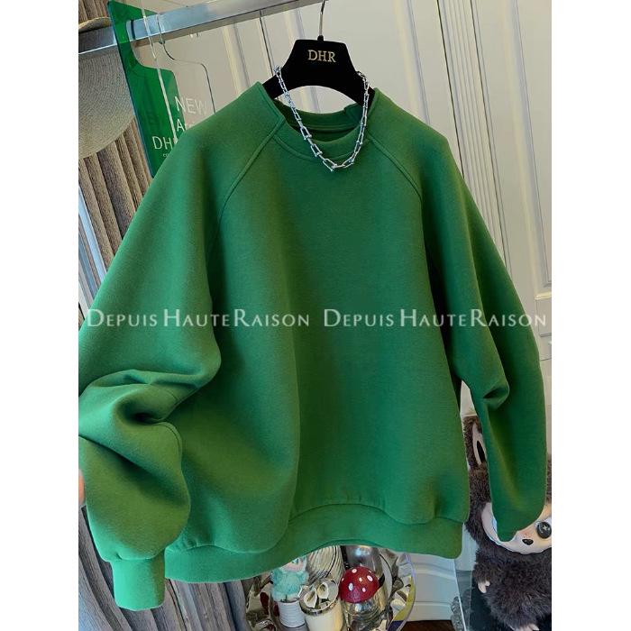 Plus Size Women s Green Hoodie: Stylish & Cozy Autumn/Winter Loose Pullover M зелёный
Plus Size Women s Green Hoodie: Stylish & Cozy Autumn/Winter Loose Pullover M зелёный