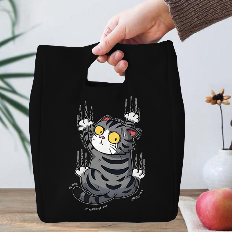 Kawaii Cartoon Cat Print Girls Insulation Bags Cartoon Cat Gift Portable Lunch Bag Kids Cute Animal Lovers Essential Lunch Bags
Kawaii Cartoon Cat Print Girls Insulation Bags Cartoon Cat Gift Portable Lunch Bag Kids Cute Animal Lovers Essential Lunch Bags