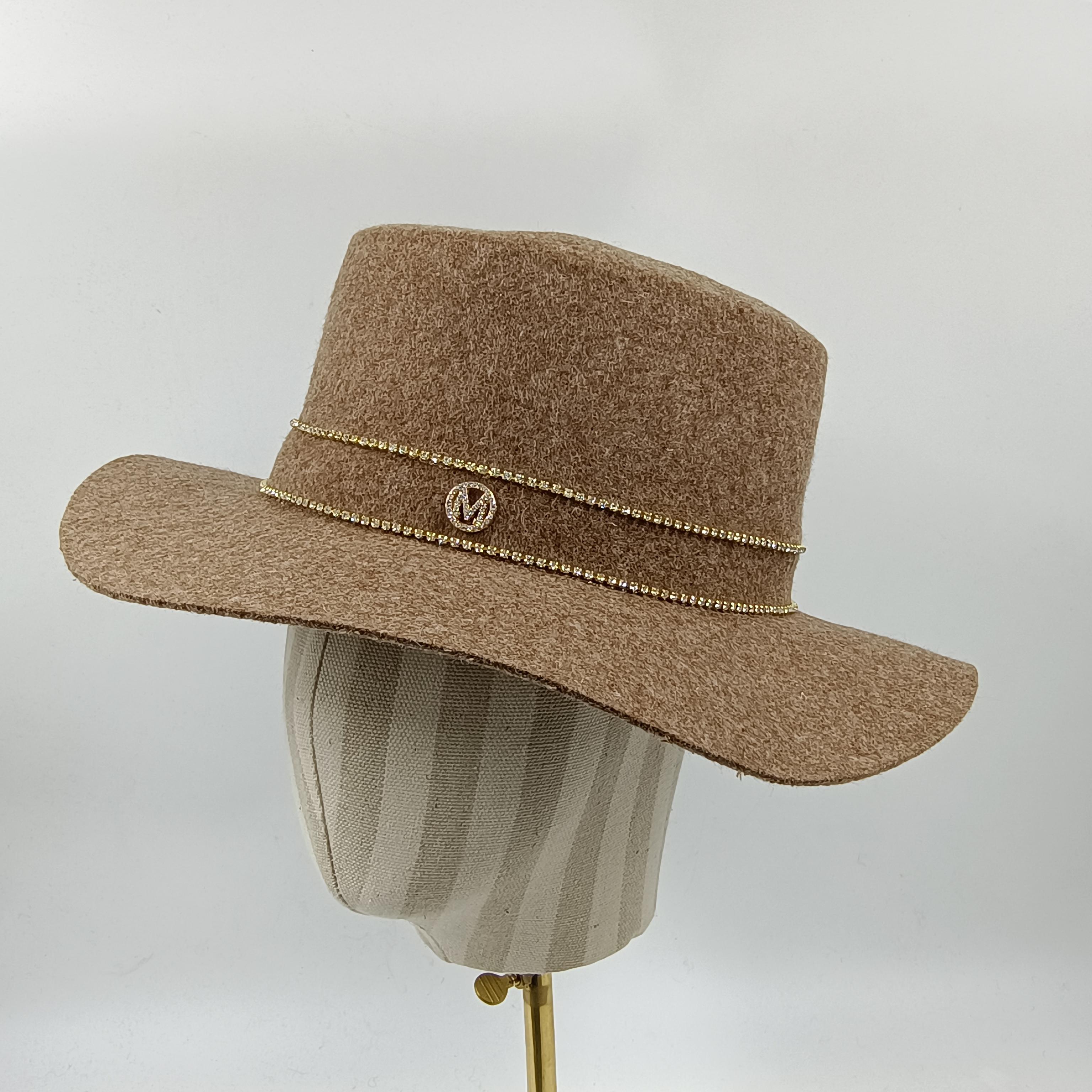 Autumn Winter 100% Wool Hat Bell Hat Women s French Elegant Retro Hepburn Autumn and Winter Celebrity Pearl Wool Felt Bucket Hat 55-58CM
Autumn Winter 100% Wool Hat Bell Hat Women s French Elegant Retro Hepburn Autumn and Winter Celebrity Pearl Wool Felt Bucket Hat 55-58CM