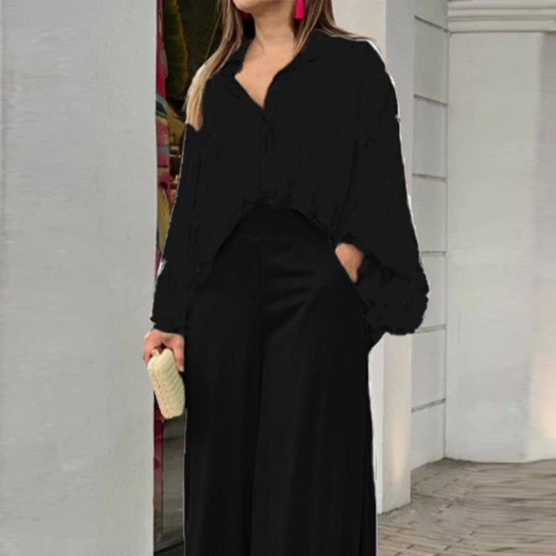 Women s Casual Sports Suit Fashion Printed Shirt Wide-leg Pants Suit 3XL
Women s Casual Sports Suit Fashion Printed Shirt Wide-leg Pants Suit 3XL