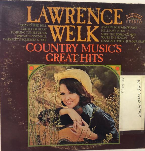 LP Record LAWRENCE WELK Country Musics Great Hits RLP8027 Ranwood 1968 US CountryFolk Used
LP Record LAWRENCE WELK Country Musics Great Hits RLP8027 Ranwood 1968 US CountryFolk Used