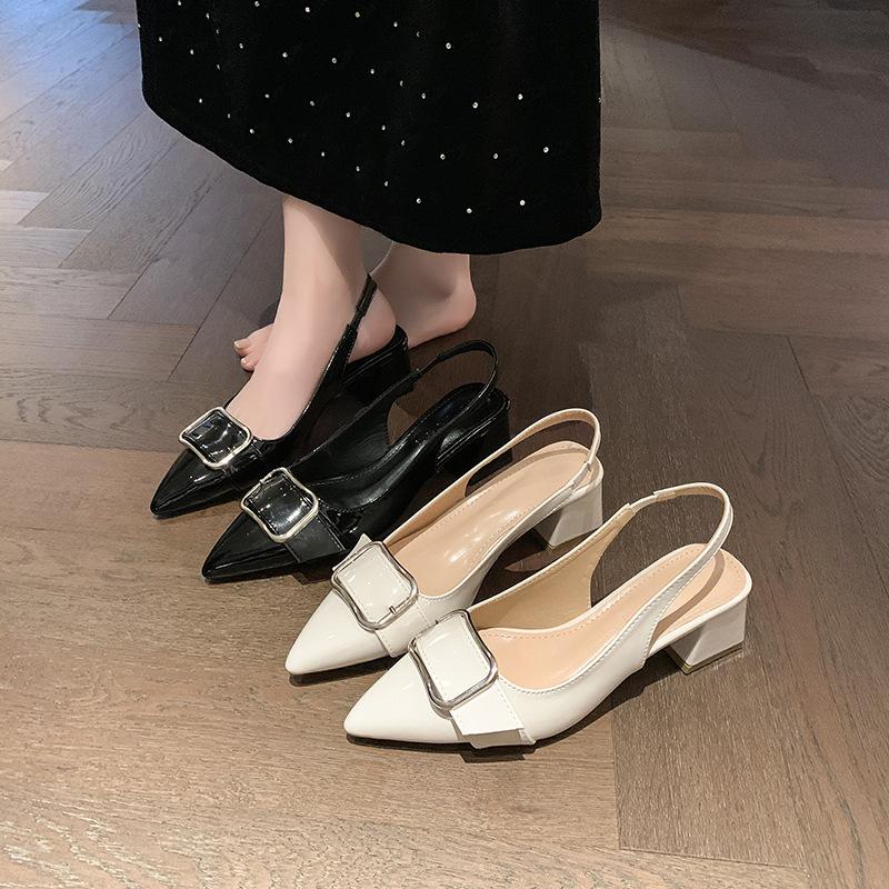 2025 summer sandals new women s shoes black thick heel square buckle bag head pointed sandals high heels versatile high sense 35 чёрный
2025 summer sandals new women s shoes black thick heel square buckle bag head pointed sandals high heels versatile high sense 35 чёрный