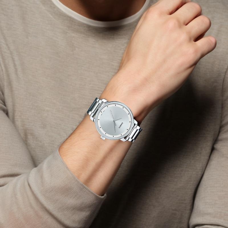 CASIO STANDARD series Quartz Steel Strap men s watch silver dial MTP-B115D-7EV срібний
CASIO STANDARD series Quartz Steel Strap men s watch silver dial MTP-B115D-7EV срібний