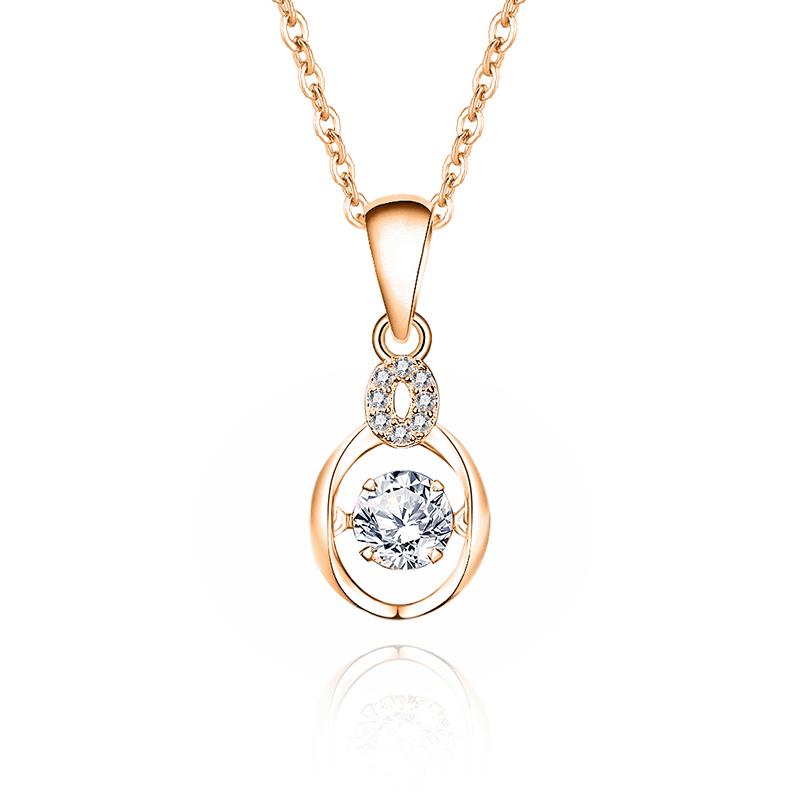 Ожерелье-подвеска в корейском стиле из стерлингового серебра S925 с муассанитом «Танцующее сердце» для женщин S925 Silver
Ожерелье-подвеска в корейском стиле из стерлингового серебра S925 с муассанитом «Танцующее сердце» для женщин S925 Silver