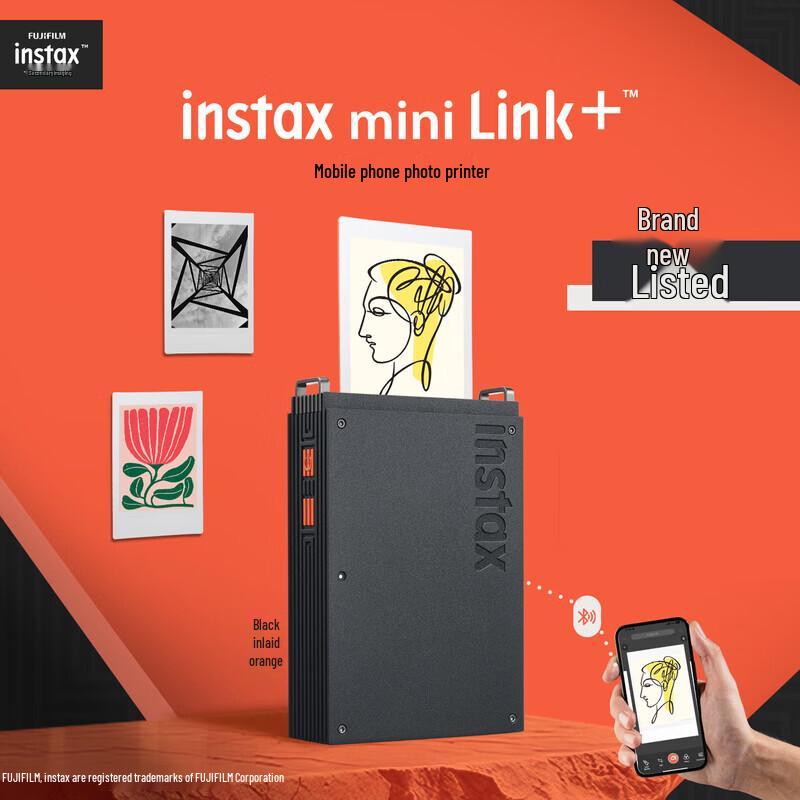 Fujifilm instax mini Link+ Smartphone Printer (Black & Orange) (CN version)
Fujifilm instax mini Link+ Smartphone Printer (Black & Orange) (CN version)