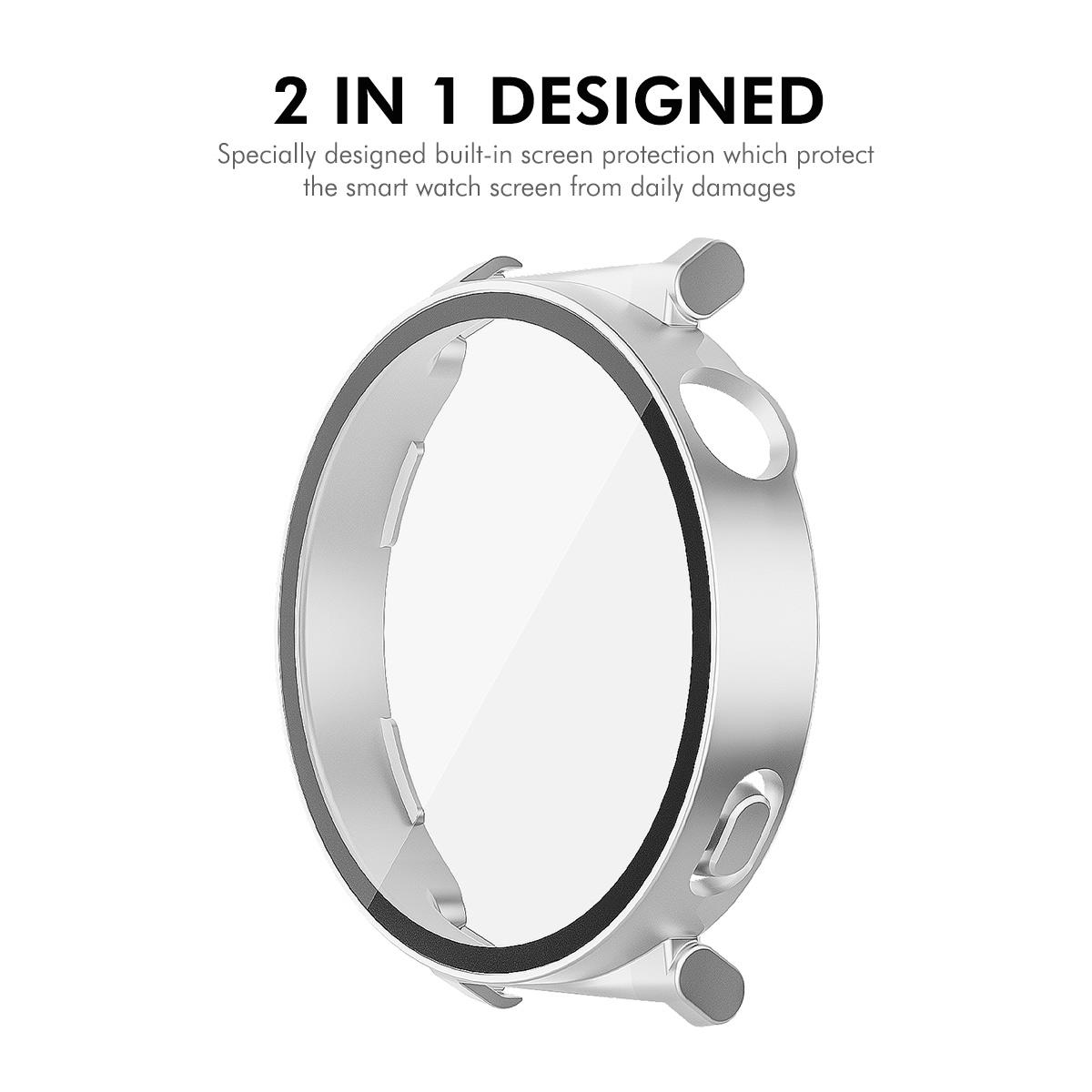 For Huawei Watch GT 5 41mm ENKAY Hat-Prince 2-in-1 Rubberized Hard PC Frame with 9H Tempered Glass Screen Protector White
For Huawei Watch GT 5 41mm ENKAY Hat-Prince 2-in-1 Rubberized Hard PC Frame with 9H Tempered Glass Screen Protector White