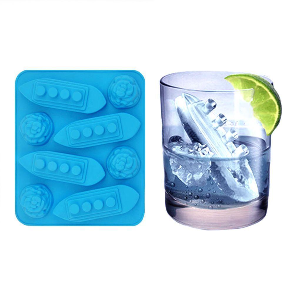 Party Gadgets Cake Mould Ice Cream Makers for Kitchen Titanic Shaped Silicone Mold Ice Cube Trays синий
Party Gadgets Cake Mould Ice Cream Makers for Kitchen Titanic Shaped Silicone Mold Ice Cube Trays синий