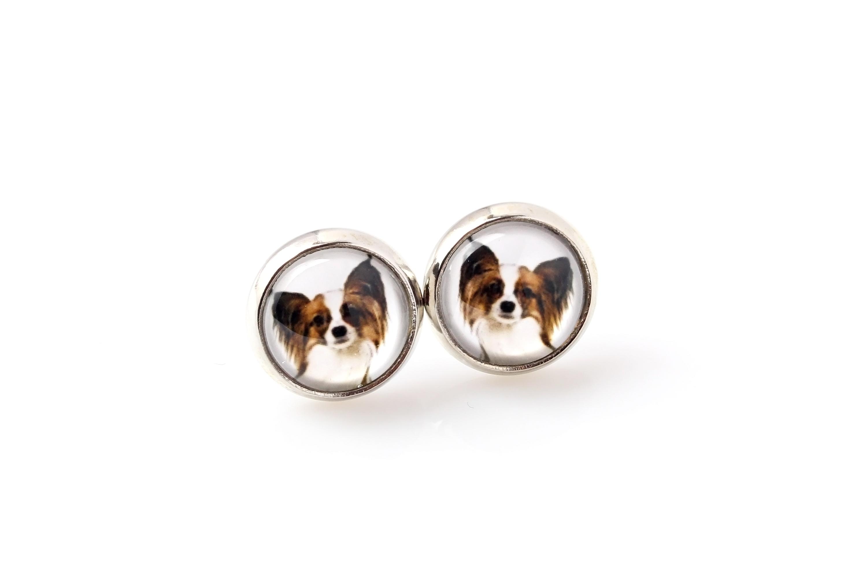 Papillon, Continental Toy Spaniel, Butterfly dog - earrings your photo handmade, own photo, jewelry from the Art.-Dog brand срібний
Papillon, Continental Toy Spaniel, Butterfly dog - earrings your photo handmade, own photo, jewelry from the Art.-Dog brand срібний