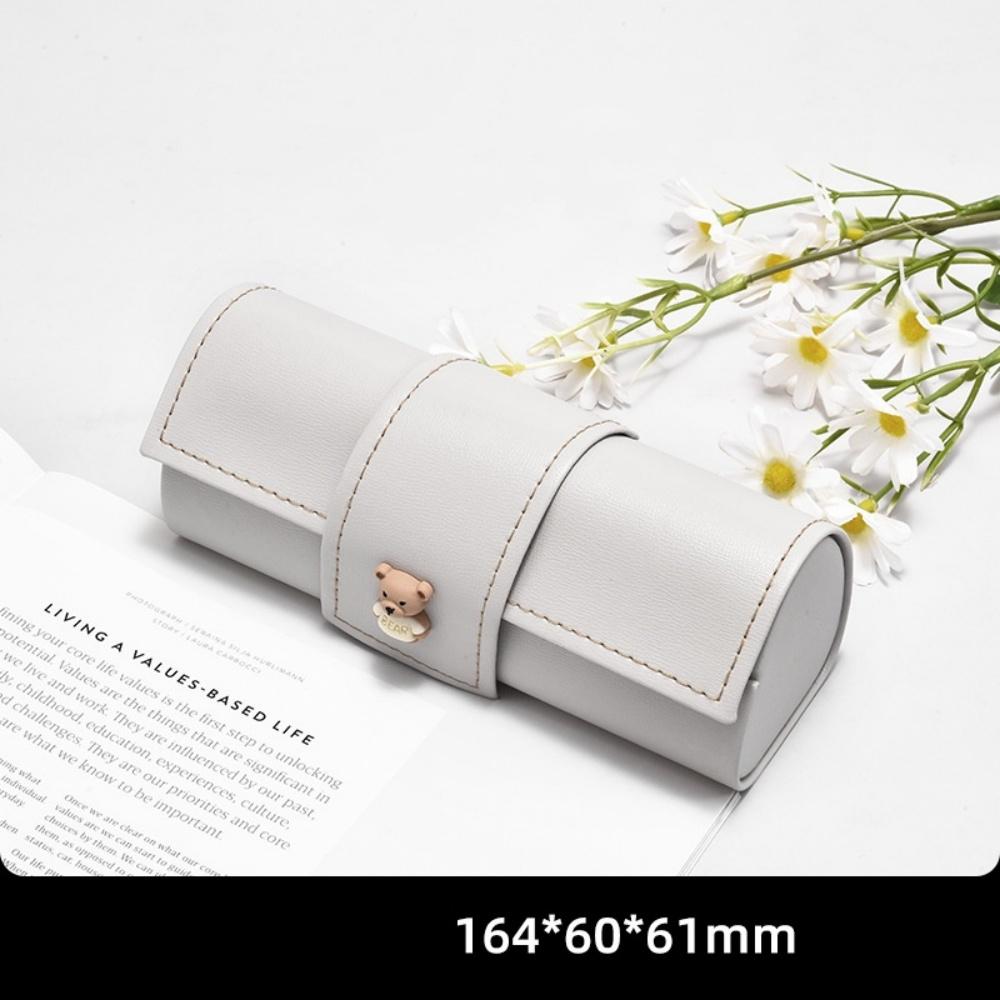 Anti-Pressure Glasses Case Lightweight Bear Pattern Eyewear Case Pu Leather Glasses Case Luxurious Fashion Glasses Box For Gift
Anti-Pressure Glasses Case Lightweight Bear Pattern Eyewear Case Pu Leather Glasses Case Luxurious Fashion Glasses Box For Gift