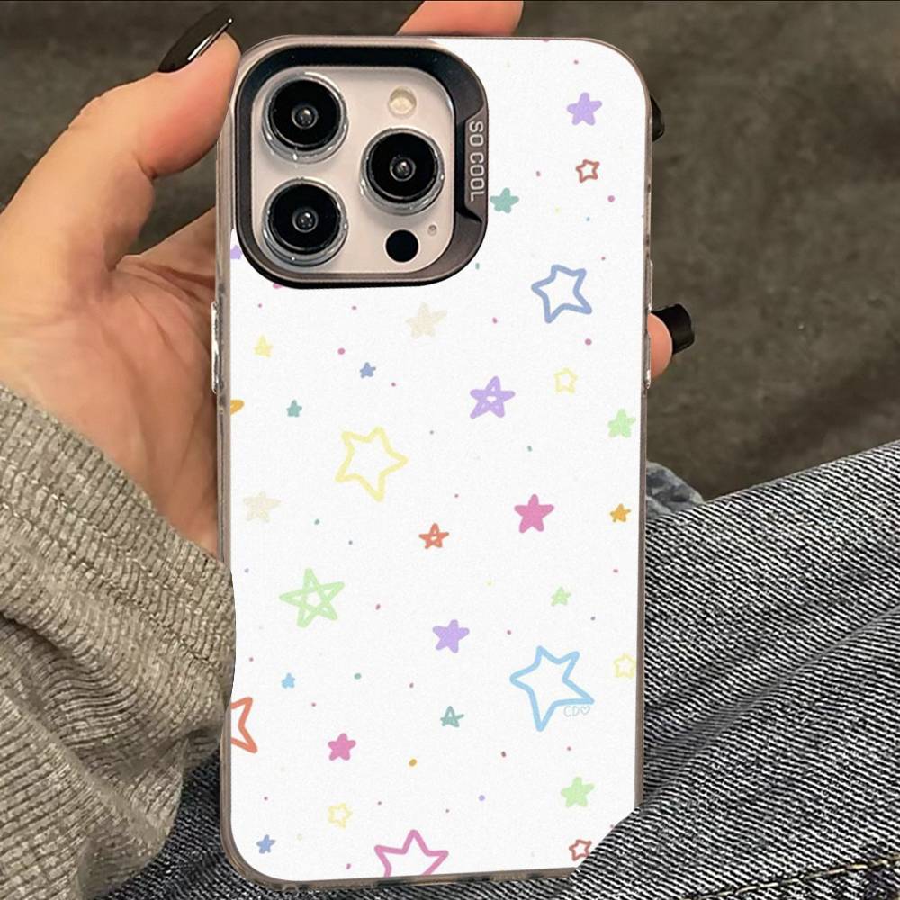 Unique Summer Dopamine Five-pointed Star Phone Case For iPhone 17 16 15 14 13 12 11 XS XR X Pro Max Plus Colored Silver Cover iPhone 16pro max
Unique Summer Dopamine Five-pointed Star Phone Case For iPhone 17 16 15 14 13 12 11 XS XR X Pro Max Plus Colored Silver Cover iPhone 16pro max