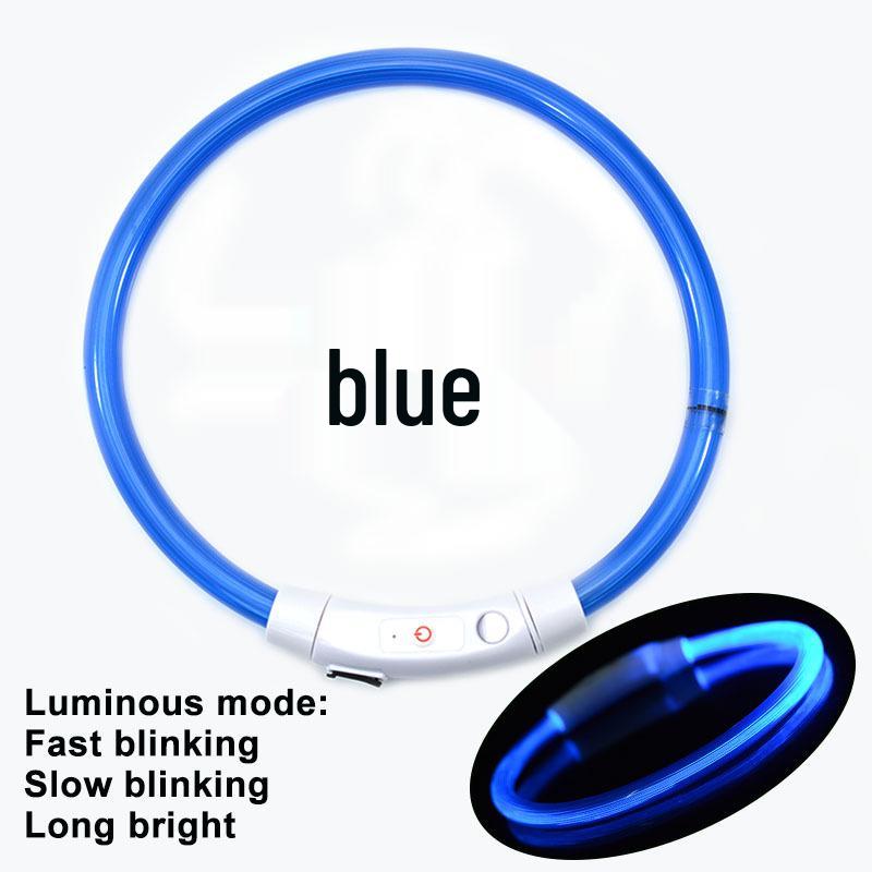 LED Rechargeable Dog Collar - PVC Fiber Optic Light-Up Pet Neck Strap M - 50CM
LED Rechargeable Dog Collar - PVC Fiber Optic Light-Up Pet Neck Strap M - 50CM
