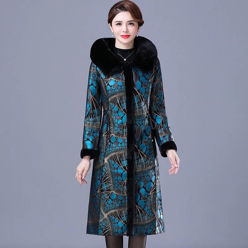 Женское утолщенное теплое пальто средней длины до колена, двустороннее, верхняя одежда для мам M
Женское утолщенное теплое пальто средней длины до колена, двустороннее, верхняя одежда для мам M