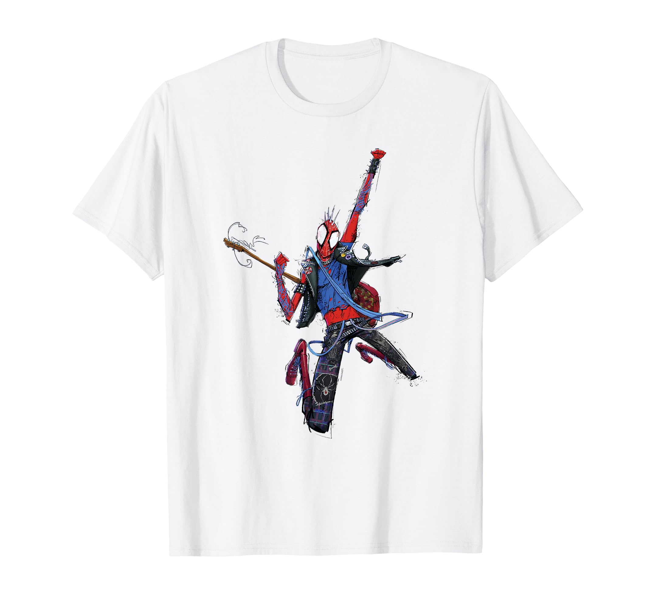 Marvel Spider-Man: Into the Spider-Verse Part 1 Punk Spidey T-Shirt
Marvel Spider-Man: Into the Spider-Verse Part 1 Punk Spidey T-Shirt