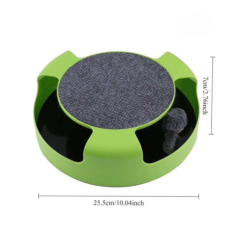 Игрушка для кошек, вращающаяся на роликах, игрушки для мышек, интерактивная обучающая дорожка для интеллекта, забавные игры, игрушка-когтеточка для кошек, игрушки для домашних животных, аксессуары зелёный
Игрушка для кошек, вращающаяся на роликах, игрушки для мышек, интерактивная обучающая дорожка для интеллекта, забавные игры, игрушка-когтеточка для кошек, игрушки для домашних животных, аксессуары зелёный