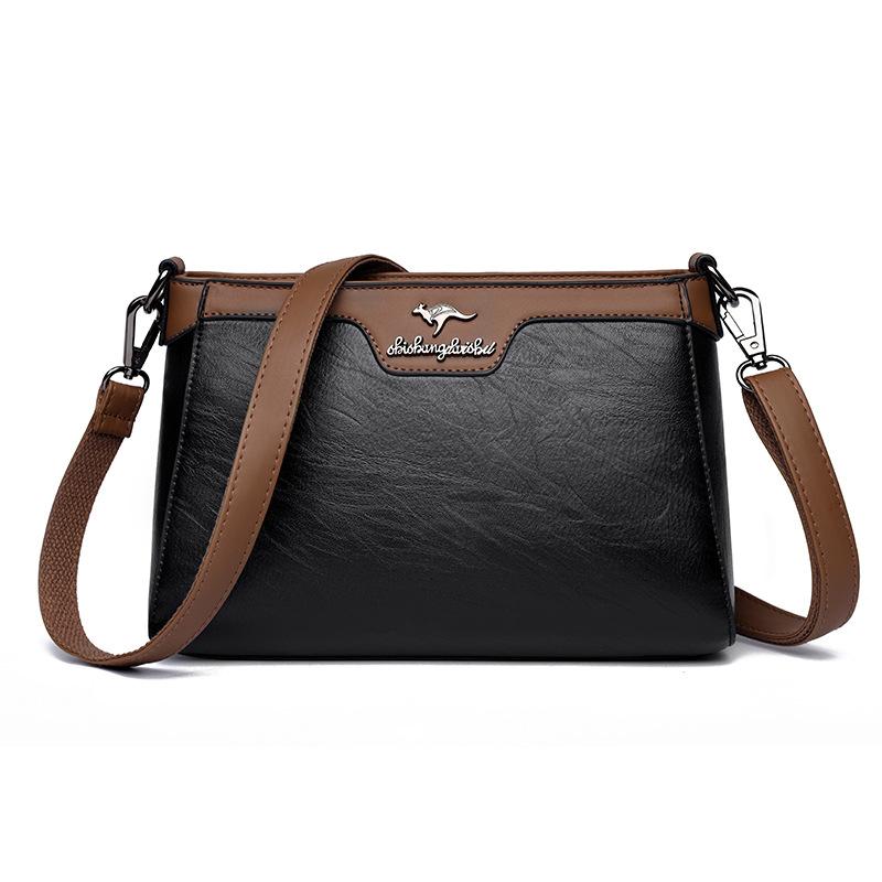 Женская сумка Женская сумка через плечо Контрастный цвет Ретро женская сумка-сэтчел
Женская сумка Женская сумка через плечо Контрастный цвет Ретро женская сумка-сэтчел