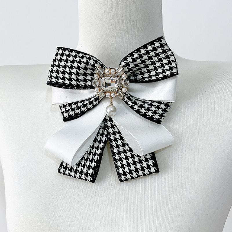 Korean Multi-layer Fabric Bow Brooch Rhinestone Crystal Shirt Collar Pins for Women Fashion Bowknot Jewelry Accessories белый
Korean Multi-layer Fabric Bow Brooch Rhinestone Crystal Shirt Collar Pins for Women Fashion Bowknot Jewelry Accessories белый