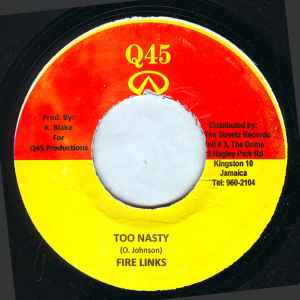 7inch Record FIRE LINKS - Too Nasty NONE Q45 2008 Jamaica Reggae, Ska & Dub Used
7inch Record FIRE LINKS - Too Nasty NONE Q45 2008 Jamaica Reggae, Ska & Dub Used