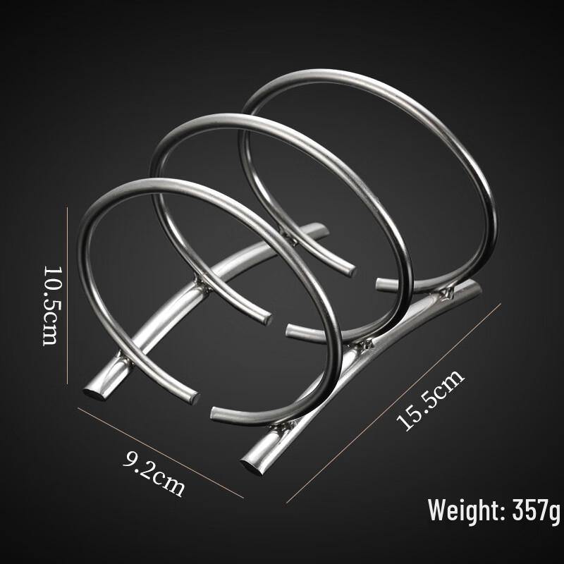 Stainless Steel Pot Lid & Cutting Board Rack
Stainless Steel Pot Lid & Cutting Board Rack