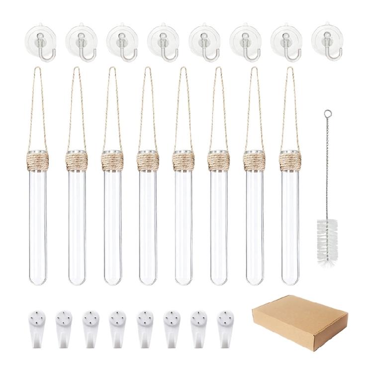 Acrylic Clear Test Tube Vases for Plant Propagation Station Hydroponic/Flowers for Home Office Desktop Decoration 1
Acrylic Clear Test Tube Vases for Plant Propagation Station Hydroponic/Flowers for Home Office Desktop Decoration 1