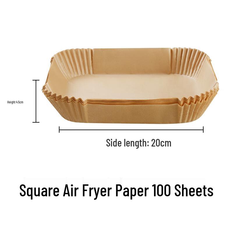 Chu Da Huang 20cm Square Air Fryer Paper Liners
Chu Da Huang 20cm Square Air Fryer Paper Liners