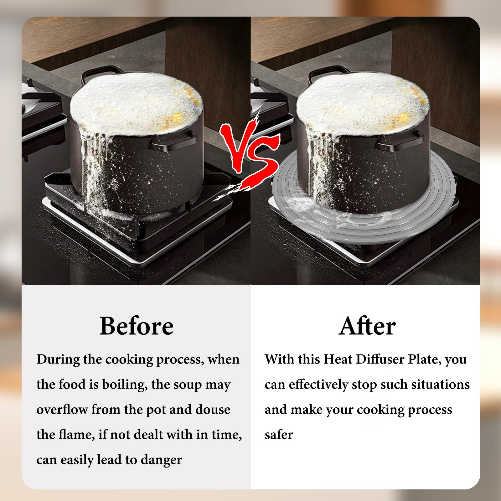 2 Pack Flame Guard Gas Stove Diffuser Round Quick Defrosting Tray Heat Conduction Plate Kitchen SET3
2 Pack Flame Guard Gas Stove Diffuser Round Quick Defrosting Tray Heat Conduction Plate Kitchen SET3