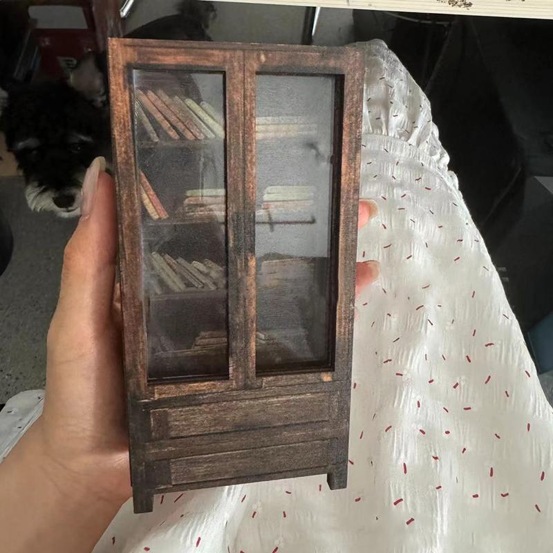 Sensory Miniature Bookshelf Wooden Display Bookcase Sensory Book For Home School Travel Outgoing Working Relaxing Decorations Gi
Sensory Miniature Bookshelf Wooden Display Bookcase Sensory Book For Home School Travel Outgoing Working Relaxing Decorations Gi