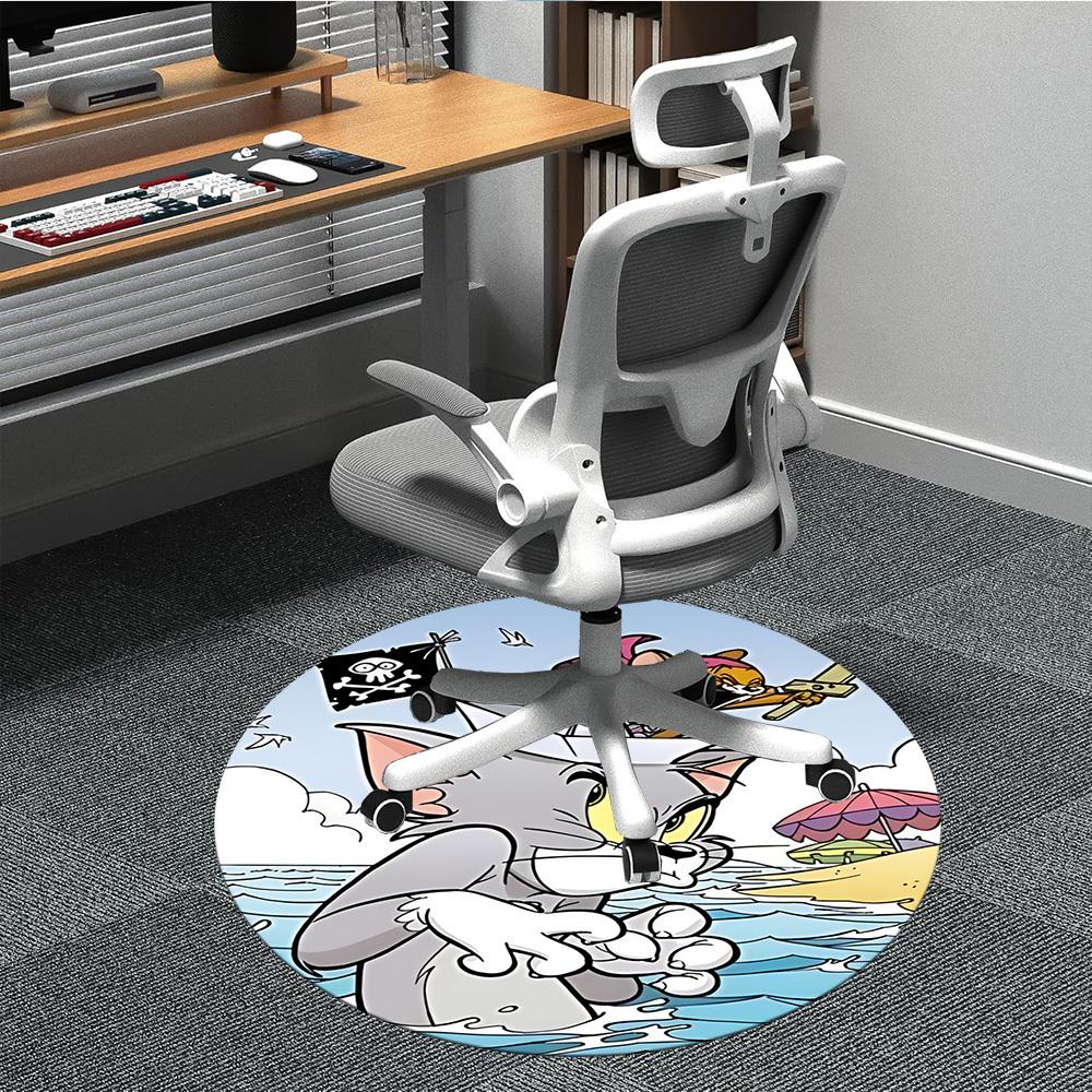 1pc Tom Jerry Adventure Office Round Area Rug, Under Office Chairs Bedroom Living Room Home Decor, Room Decoa1016149 80cm by 80cm
1pc Tom Jerry Adventure Office Round Area Rug, Under Office Chairs Bedroom Living Room Home Decor, Room Decoa1016149 80cm by 80cm