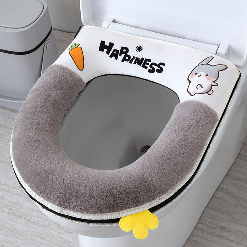 Thickened four-season universal circle household toilet toilet cover waterproof high-grade winter plush серый
Thickened four-season universal circle household toilet toilet cover waterproof high-grade winter plush серый