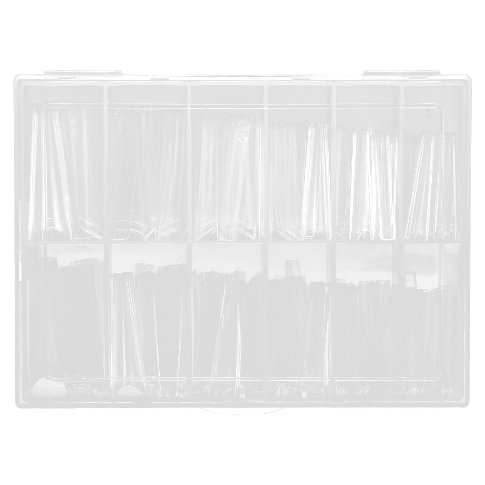 240pcs Extra Long Nail Tips Artificial French False Nail Tips for DIY Nail SalonTransparent прозорий
240pcs Extra Long Nail Tips Artificial French False Nail Tips for DIY Nail SalonTransparent прозорий