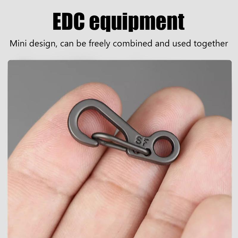 Mini Buckle Classic And Simple Mini Spring Buckle Quick Hanging Keychain Keyring Edc Equipment
Mini Buckle Classic And Simple Mini Spring Buckle Quick Hanging Keychain Keyring Edc Equipment