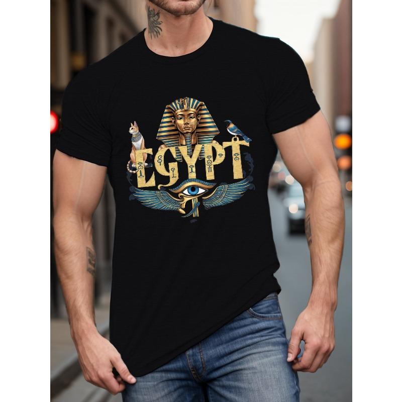 Men s T-Shirts with Pharaoh Cat and EGYPT Graphic - Tee with Geometric Pattern, Casual Summer Fabric Top for Adults 2XL чёрный
Men s T-Shirts with Pharaoh Cat and EGYPT Graphic - Tee with Geometric Pattern, Casual Summer Fabric Top for Adults 2XL чёрный