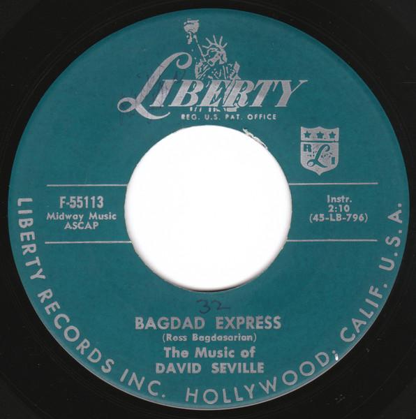 7-дюймовая пластинка DAVID SEVILLE Bagdad Express Starlight Starbri F55113 Liberty 1958 US Pop Б/у
7-дюймовая пластинка DAVID SEVILLE Bagdad Express Starlight Starbri F55113 Liberty 1958 US Pop Б/у