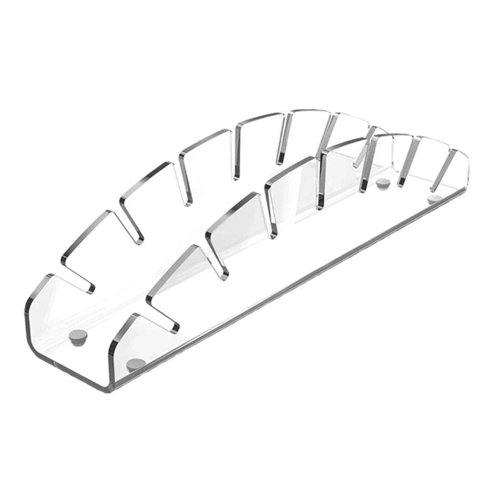 7-Holes Fan Shape Baseball Cap Storage Rack Plastic Hat Holder for Closet Organization B
7-Holes Fan Shape Baseball Cap Storage Rack Plastic Hat Holder for Closet Organization B