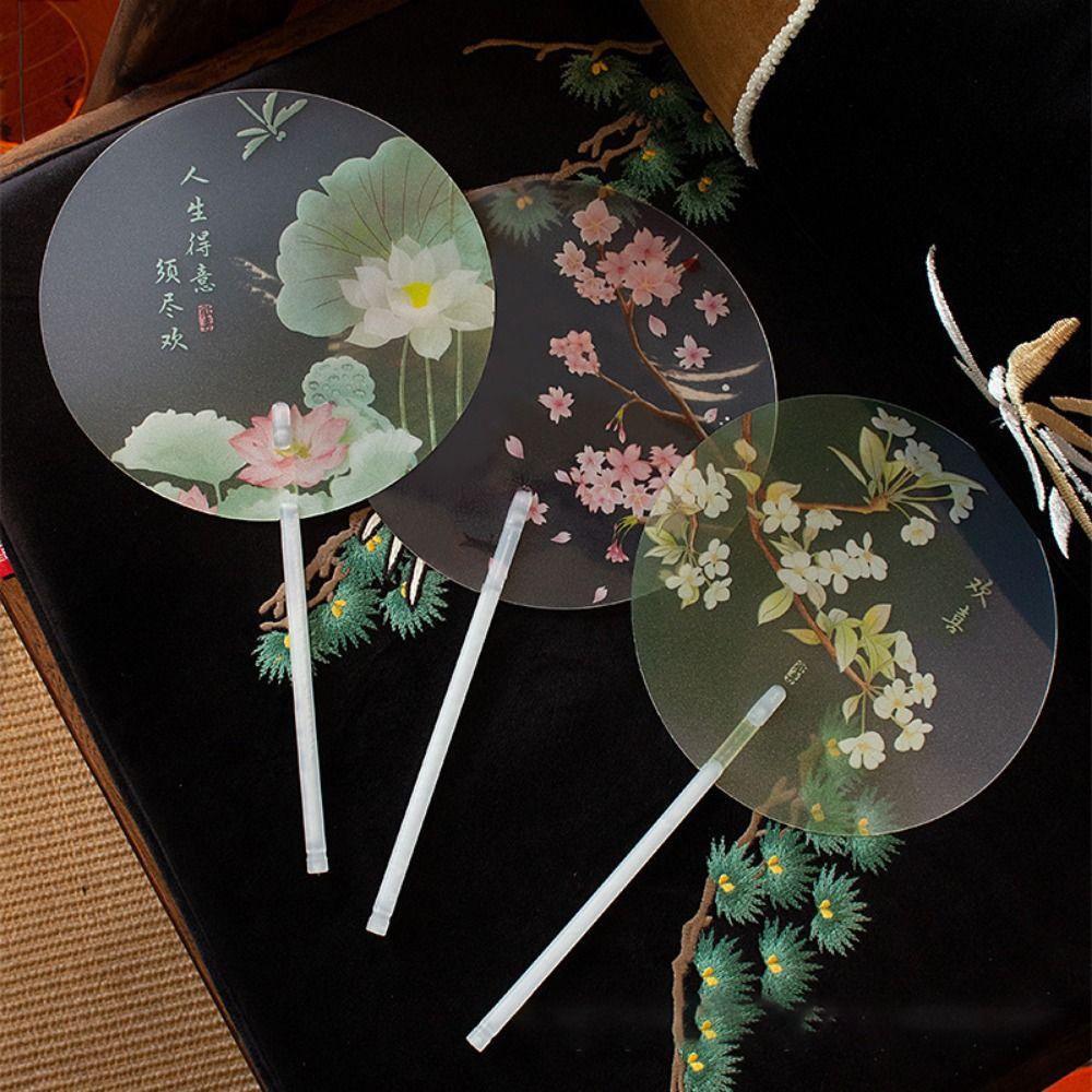 Color Printing Handheld Round Fan High-looking Dance Group Fan Ancient Long-handled Fan Dance style 6
Color Printing Handheld Round Fan High-looking Dance Group Fan Ancient Long-handled Fan Dance style 6