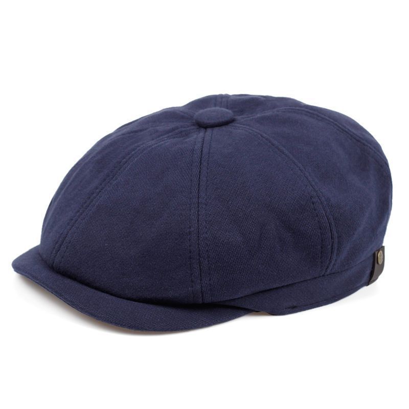 Hot Sale Cotton Black Cap High Quality Beret Cap Man Ivy Newsboy Hat Beret Peaky Blinders Casual Great Britain fashion Flat Cap 54-61CM
Hot Sale Cotton Black Cap High Quality Beret Cap Man Ivy Newsboy Hat Beret Peaky Blinders Casual Great Britain fashion Flat Cap 54-61CM
