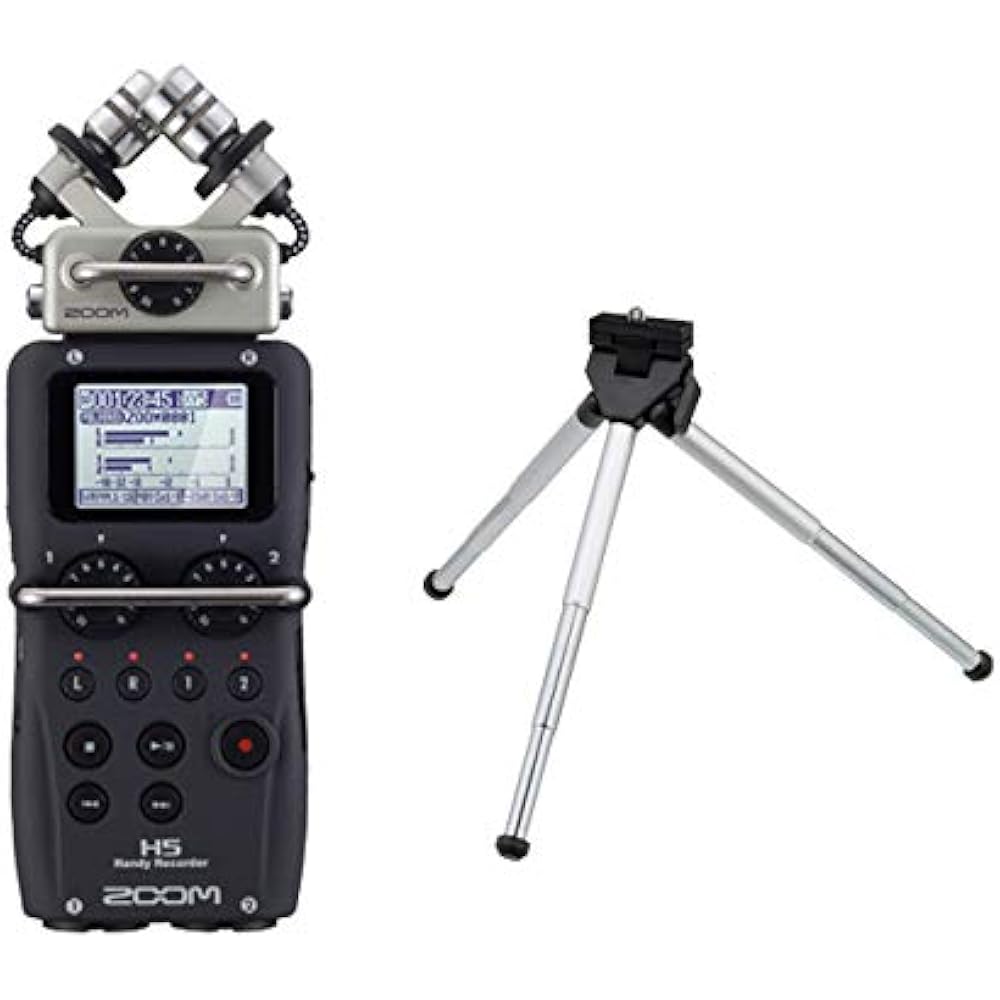 ZOOM (zoom) handy recorder H5+ mini tripod set
ZOOM (zoom) handy recorder H5+ mini tripod set