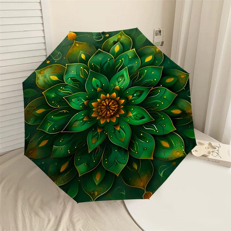 1PC Lotus Mandala Umbrella-8-Rib Reinforced, Automatic Open, Lightweight & Durable, Cute Fashion Accessory for Outdoor-A1229
1PC Lotus Mandala Umbrella-8-Rib Reinforced, Automatic Open, Lightweight & Durable, Cute Fashion Accessory for Outdoor-A1229