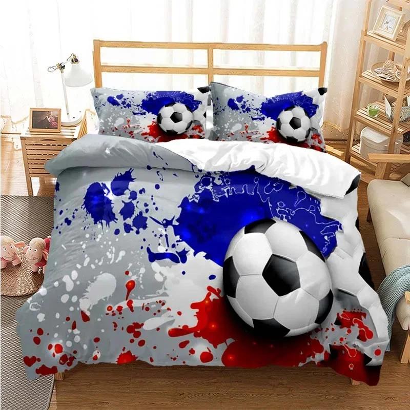 Football Bedding Sets Soccer 3D Duvet Cover Bedding Set Comforter Linen Pillowcases Home Decor Single Double Twin King Queen 135x200cm
Football Bedding Sets Soccer 3D Duvet Cover Bedding Set Comforter Linen Pillowcases Home Decor Single Double Twin King Queen 135x200cm